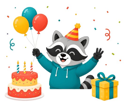 Birthday Mascot